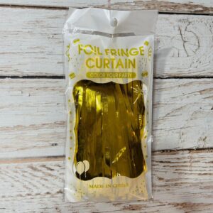 Cortinas Gibreada Dorada IMP. 42087