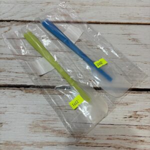 ESPATULA SILICONA PIEZA ENTERA CHICA TRANSLUCIDA 21CM - IMP. 1602