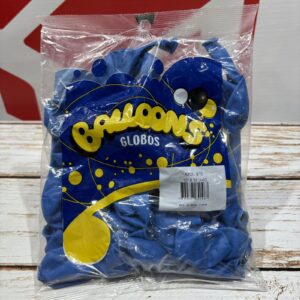 Globos  Látex  Azul X 50 Unid.  BALLONS 38969