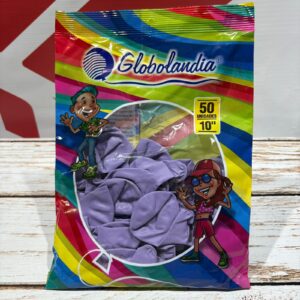 Globos Látex Lila X 50 GLOBOLANDIA 38963