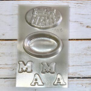 MOLDE ACETATO  PLACA ALHAJERO FELIZ DIA MAMA 609C IMP
