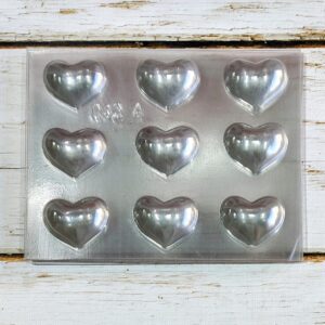 MOLDE ACETATO PLACA X9 CORAZON 042A IMP