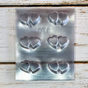 MOLDE ACETATO CORAZON DOBLE 498A IMP