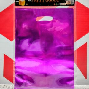 Bolsa De Cumpleaños Metalizadas 16.5x25 cm. x 10 Unid.  IMP. 45083