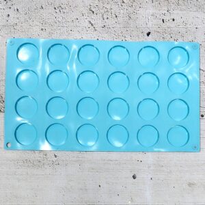 MOLDE SILICONA X24 TAPITAS 30CM X 17CM  IMP 46433