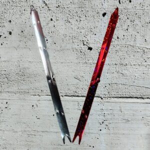 MOÑO FACIL METALIZADO 20 CM X 10 UNID. IMP.45098