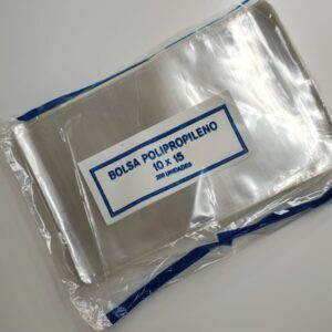 Bolsa polipropileno 10x15 x 200 unid.