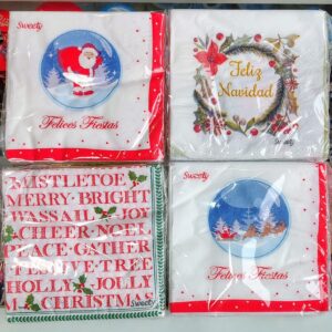 Servilletas Premium Navideñas x 20 Unid.