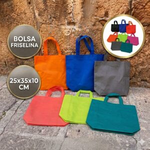 BOLSA FRISELINA ECOLOGICA CALIDAD PREMIUM 25X35X10 63024