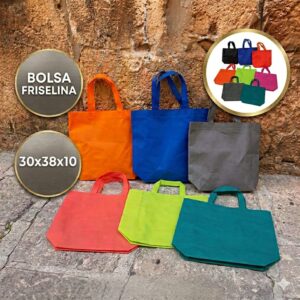 BOLSA FRISELINA ECOLOGICA CALIDAD PREMIUM 30x38X10 63023