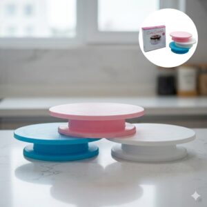 Base Posatorta Giratoria Para Decoración de 28 cm. IMP. 53423