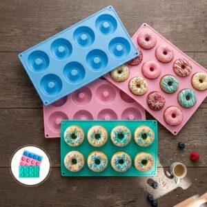Molde Silicona Donas x 8  IMP. 71920