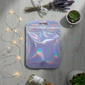 Bolsa C/Cierre Hermético Doy Pack Iridiscente 9x13 Cm. Colores Surtidos IMP.