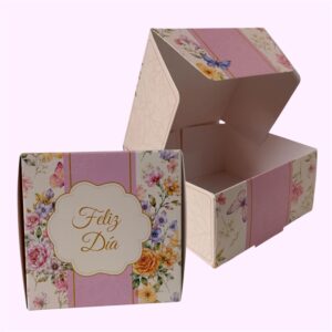 Minibox flores 10x10 mamá