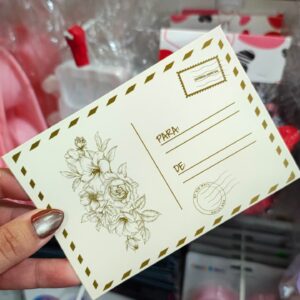 Tags x 10 Tarjeton Postal